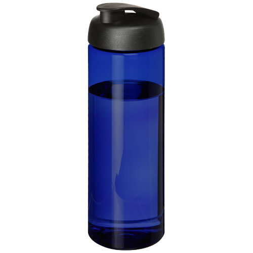 Bidon de sport publicitaire 850 ml Ocean Plastic H2O Active® Bleu / Noir